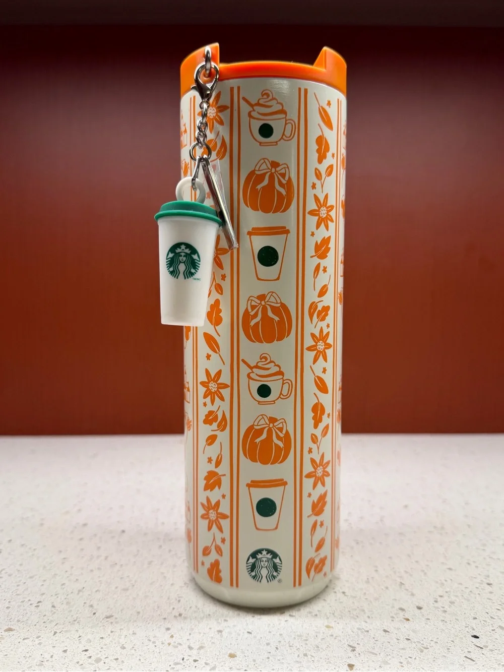 NEW 2026 DISNEY WORLD STARBUCKS PUMPKIN SPICE FALL COLLECTION 16oz TUMBLER